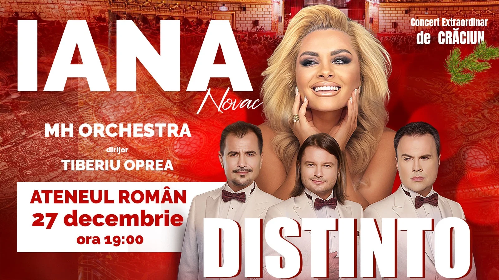 Renumita soprană Iana Novac  continuă concertele la Ateneul Român. FOTO: Ateneul Român