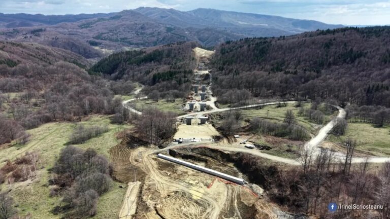 progres-fizic-de-13,5%-pe-cel-mai-important-santier-de-autostrada-din-romania