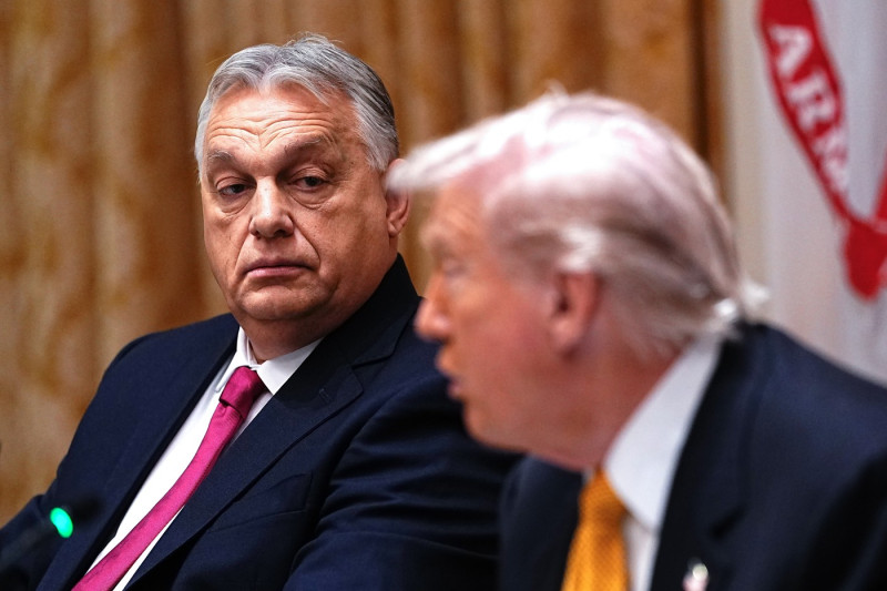 Donald J Trump Hosts Bilateral Lunch With Viktor Orban At The White House - 07 Nov 2025